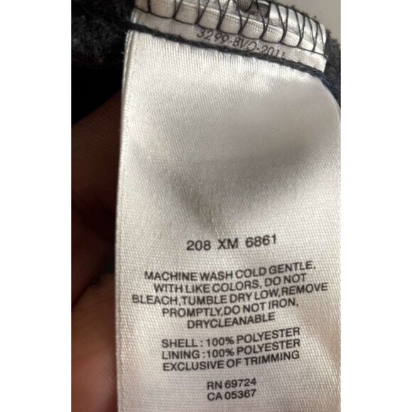 Columbia Mens Full Zip Long Sleeve Fleece Light Jacket Charcoal Grey Size Medium - Picture 5 of 9